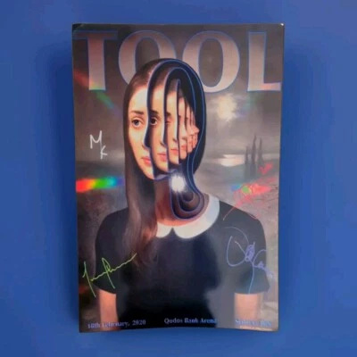 Tool Band Reprint Concert Poster Sydney Australia Tour February 18 2020 8" X 12" - Image 1 of 2