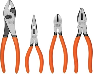 Black+Decker Zangen-Set, 4-teilig (BDHT84002) - Bild 1 von 6