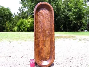 Large Wooden Dough Bowl, Bread Trencher, Table Centerpiece 2813 - Picture 1 of 7