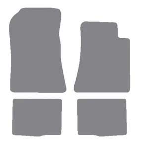 Fits Mercedes SL (R129) 2 Seater 1989-2001 Grey Premium Fitted Car Mats HITECH - Picture 1 of 6