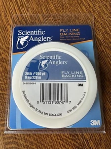 Scientific Anglers Fly Line Backing 250 Yards White