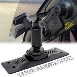 Car Rear View Mirror Back Panel Mount Bracket DVR Holder Instead Strap Interior - Picture 1 of 8