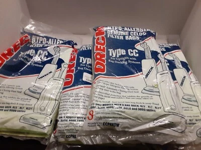 Oreck Upright Vacuum Bags Type CC CCPK8DW 8pk Lot of 4(Total 32 Bags) - Image 1 of 4