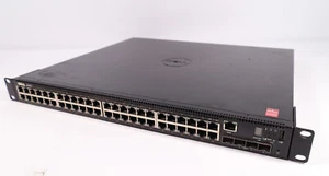 Dell N1548P PowerSwitch Gigabit Ethernet Switch Network 48-Port PoE+ SFP+ - Picture 1 of 7