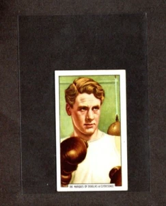 1936 Gallaher Sporting Personalities MARQUIS OF DOUGLAS and CLYDESDALE   [ExMt] - Imagen 1 de 2