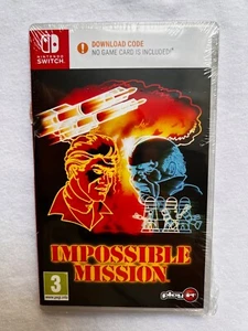 Impossible Mission Nintendo Switch NEW SEALED FREE REGION English - Picture 1 of 6