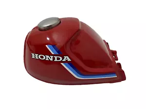Honda ATC110 ATC 110 1983-85 Red Painted Steel Petrol Gas Tank +Cap |Fit For - Foto 1 di 13