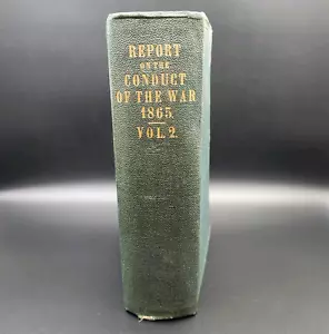 1865 Report on The Conduct of the War Vol 2 Red River Fort Fisher Heavy Ordnance - Picture 1 of 18