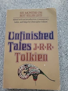j. r. r. tolkien unfinished tales Paperback 1980 Read All! - Imagen 1 de 18