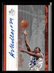 1999-2000 Upper Deck SP Authentic Andre Miller Sign of the Times RC Auto FX672 - Picture 1 of 2