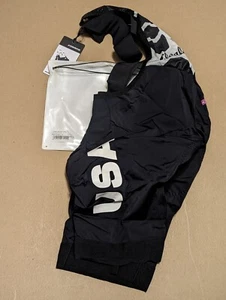Pantaloncini bavaglino ciclismo Assos T Equipe Lady USA Team USA Taglia XL - Foto 1 di 3