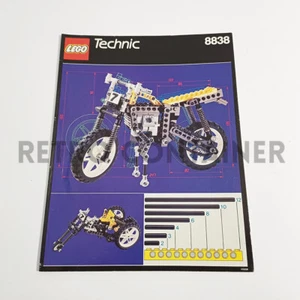 Lego Vintage Istruzioni Instructions Set 8838 - Technic Shock Cycle (1991) - Bild 1 von 1