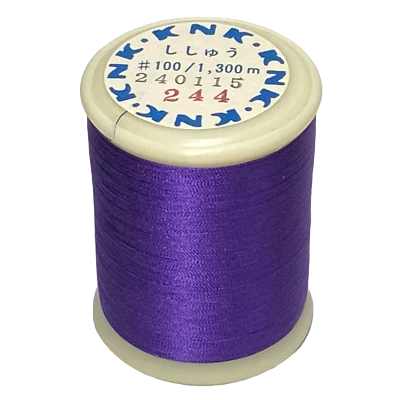 Kanagawa Kinsuzu and Pearsall 100 Silk Thread, 23 dtex 3x2, 1300m, 48 Colors - Image 1 of 4