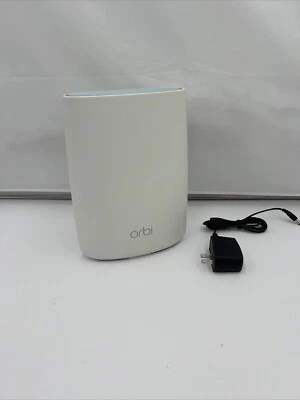 NETGEAR Orbi RBR50 Router Mesh WiFi Tri-band AC3000 w/  Power Cord Tested - Image 1 of 4