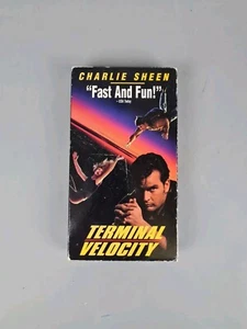 90s VHS Video Kassette Terminal Velocity Charlie Sheen Orginal USA Version - Bild 1 von 4