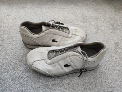 Lacoste Ladies 'Retro' Hybrid Funky Trainers Beige. Size UK 5 - Image 1 of 4