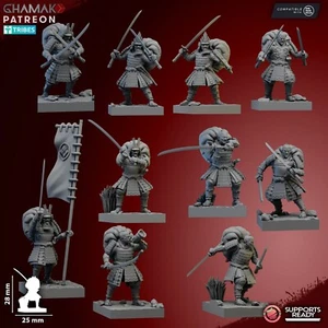 Katana Samurai socle carree - Bild 1 von 1
