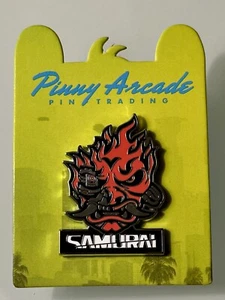 Pinny Arcade PAX East 2024 Cyberpunk 2077 Samurai Pin CD Projekt Red CDPR - Picture 1 of 1