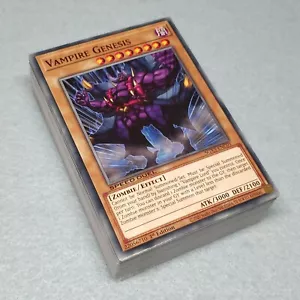 Mazo de 60 cartas Yugioh GX Shadow Rider Camula Vampire Genesis Zombie casi nuevo - Imagen 1 de 4