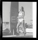 1967 Tanya Morgan modèle bikini actrice de film Harry Langdon négatif avec droits 56G