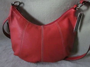Bolso Bandolera/Hombro Tignanello No Contest Cuero Papaya Nuevo con Etiquetas ¡Muy BONITO!! - Imagen 1 de 9