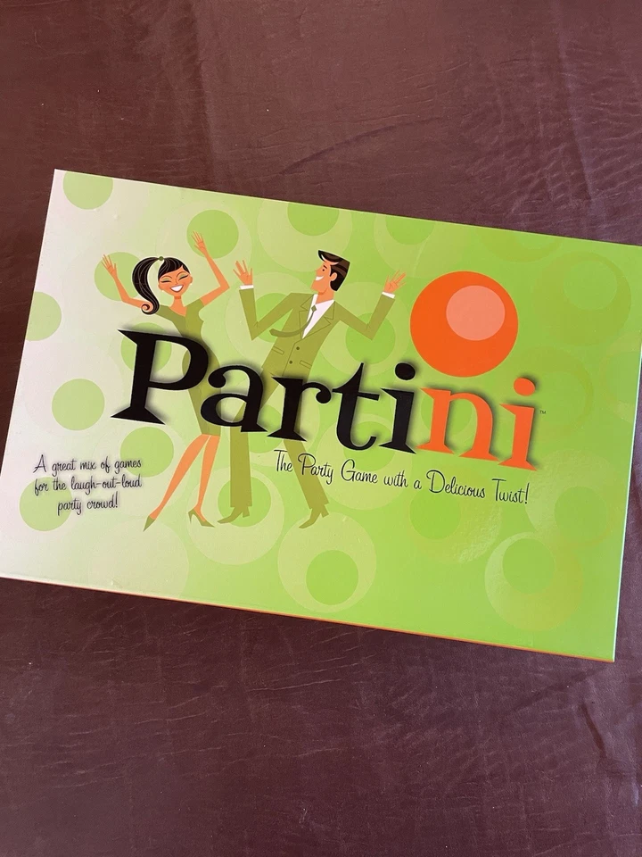Parker Brothers 2008 Partini Party Game with a Delicious Twist, New & Never Used - Image 1 of 4