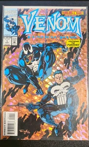 VENOM FUNERAL PYRE #1 - HOLOFOIL PUNISHER COVER - GREAT UNREAD NM+ COPY - 1993 - Bild 1 von 2