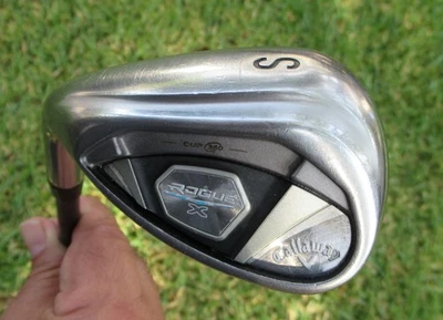 Callaway Rogue X  Sand Wedge CF18  Graphite 60IR-R Flex  Left-Hand  35 ¼ “ - Image 1 of 4