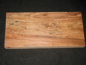 Spalted Maple Block Carving Craft Art Knife Call 22" - Picture 1 of 2