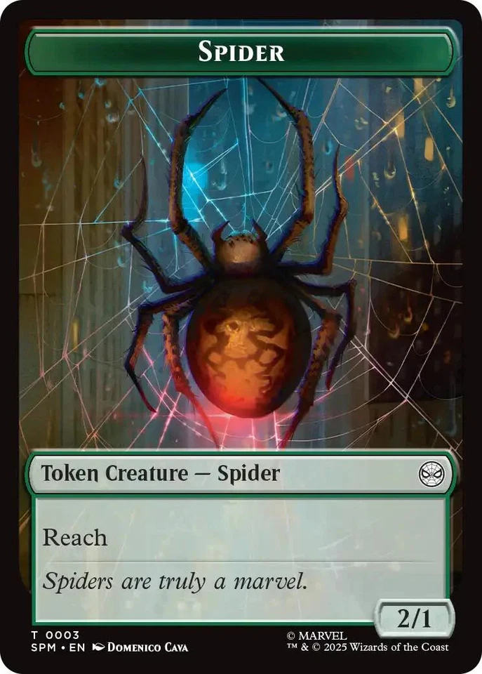 Spider // Treasure Double-Sided Token - 3 // 7 / English / Near Mint - Image 1 of 1