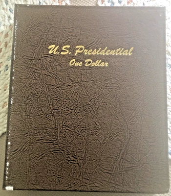 US Presidential Dollar Set, Dansco Album 2007-2016 P&D Only; GEM BU; 34 Coins - Image 1 of 4