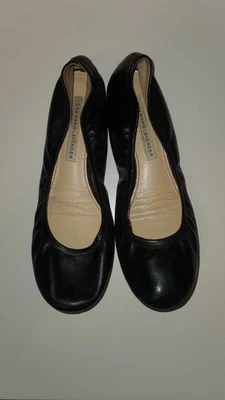 Zapatos planos Vera Wang lavanda para mujer 7,5 charol negro ballet planos Foto 1 de 3