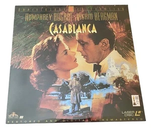 Casablanca Anniversary Celebration Remastered Laser Disc Movie - Picture 1 of 6