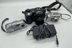 Sony Nikon Digitalkameras Restposten X3 ungetestet / Ersatzteile oder Reparatur Projekt - Bild 1 von 14