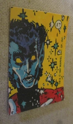 Nightcrawler 1987 Comic Images History of the X-Men Sticker #17 - Image 1 of 4