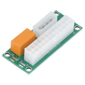 2x Dual Power Supply Sync Starter IDE Interface Dual PSU Adapter 4 Pin 24 Pi SAL - Afbeelding 1 van 24