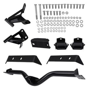 Engine Crossmember Transmission Mount Kit For Chevy Del Ray 1957 Nomad 1955-1957 - Foto 1 di 12