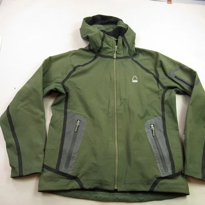 Sierra Designs Jacket Mens Large Long Sleeve Full Zip Pockets Hooded Outdoors - Image 1 of 4
