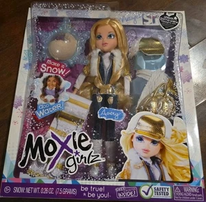 NRFB Rarität Moxie Girlz Magic Snow Avery Puppe im goldenen Winteroutfit - Bild 1 von 2