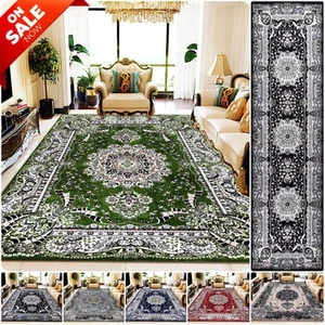 Luxus Antirutsch Große Traditionelle Teppiche Schlafzimmer Wohnzimmer Teppich Flur Läufer - Bild 1 von 75