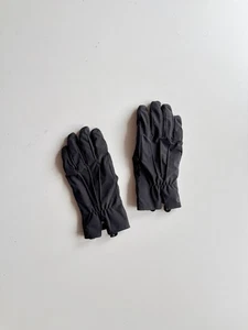 LULULEMON City Keeper Black Waterproof Fleece-Lined Tech Gloves - Bild 1 von 13