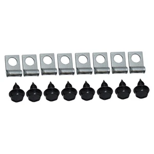 Brake Line Clip Clamp Bracket Kit 1949-50 Chevrolet Bel Air Styleline 8pc - Bild 1 von 9