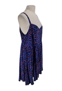 TORRID Damen Übergröße 3X Animal Print Minikleid Gummibund Pullover 140NA - Bild 1 von 6