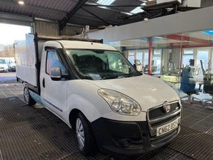 2012 Fiat Doblo 16v Multijet Very Rare Flatbed Tipper Genuine Low Mileage - Picture 1 of 24