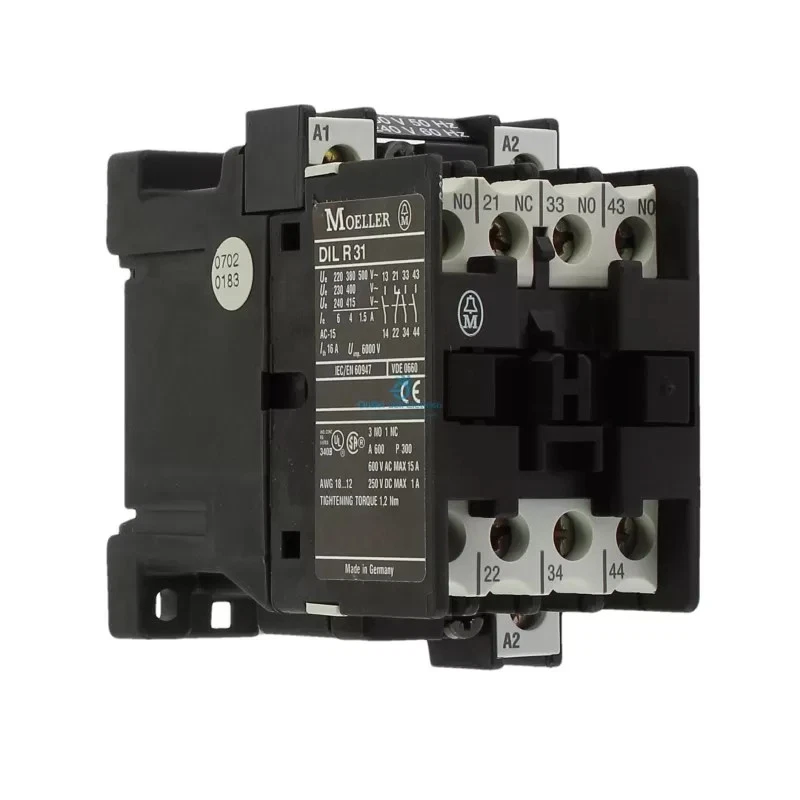 Eaton Dilr31 Auxiliary Contactor 230V 50/60Hz 3NA 1NC - Image 1 of 1