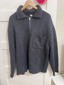 ARKET Wool Polo-Neck Jumper Size M - Picture 1 of 8