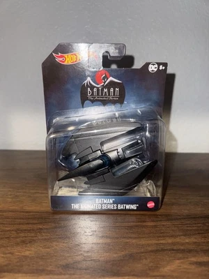 1:50 Mattel Hot Wheels Batman The Animated Series Batwing Die Cast Figure Toys - Image 1 of 4
