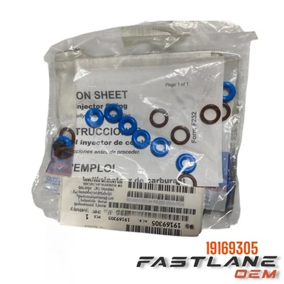 Chevrolet Colorado/Impala 2006-2020 sello inyector de combustible kit nuevo fabricante de equipos originales 19169305 Foto 1 de 4