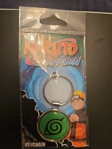 Naruto Leaf Village Round Keychain - Picture 1 of 2