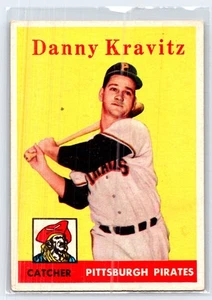 1958 Topps #444 Danny Kravitz - Picture 1 of 2